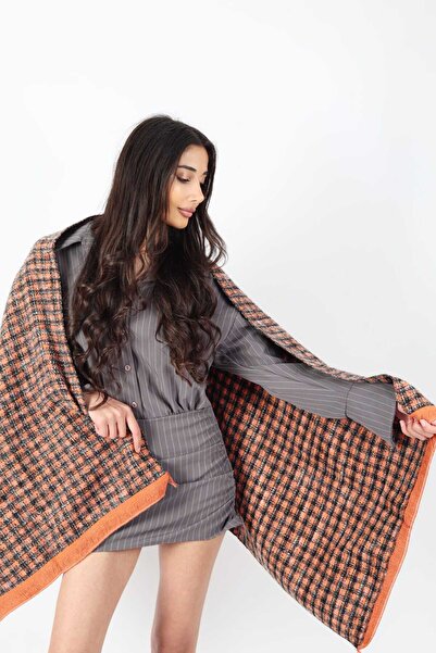 Ş&A BOUTIQE Stylish Use Cotton Polyester Shawl-Brown