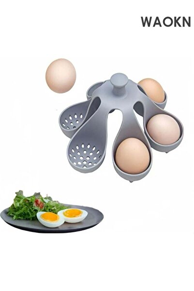 Generic WAOKN Silicone Egg Boiler Rack, Freestanding Egg Boiler, egg boiler holder, Egg Cooker, Hard Boiled