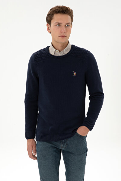 U.S. Polo Assn. Men's Navy Blue Sweater 50314975-Vr033