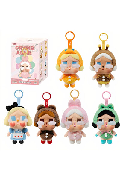 Issa 17 cm Crybaby "Crying Again" Plush Toy, Blind Box Series with Vinyl Face, Various Models