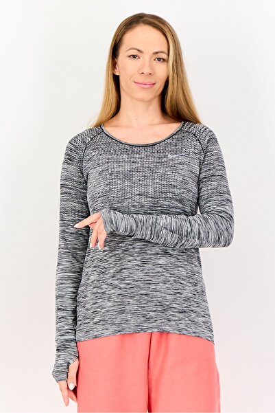 Nike Women Dri Fit Long Sleeve Running Top, Multicolor