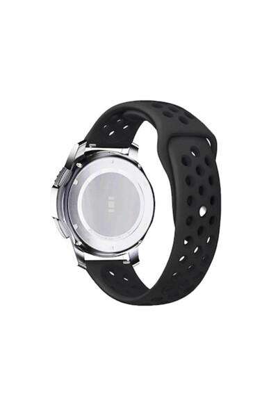 digital-play Curea compatibilă pentru ceasul inteligent Samsung Frontier, neagră