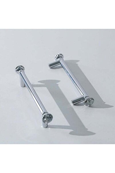 Generic milano Milano Luna Crystal Cabinet Handle â€“ Elegant Zinc Alloy Drawer Knob with Sparkling Design