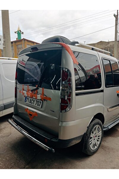 Aly Fiat Doblo Spoiler 2000-2010 model için uyumlu gri boyalı