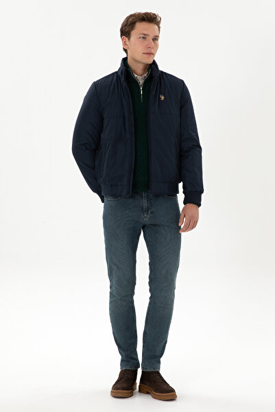 U.S. Polo Assn. Men's Navy Blue Coat 50310244-Vr033