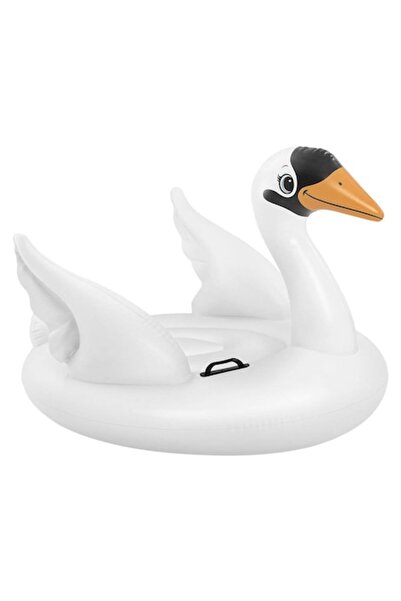 Intex Lebădă gonflabilă călăritoare albă, 1,78 m x 69 cm