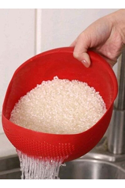 Generic Plastic Vegetable Bowl Strainer home kitchen plastic rice filter washing rice sieve rice drain bas