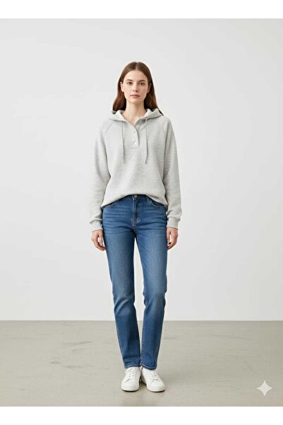 MODA سويت شيرت بغطاء للرأس