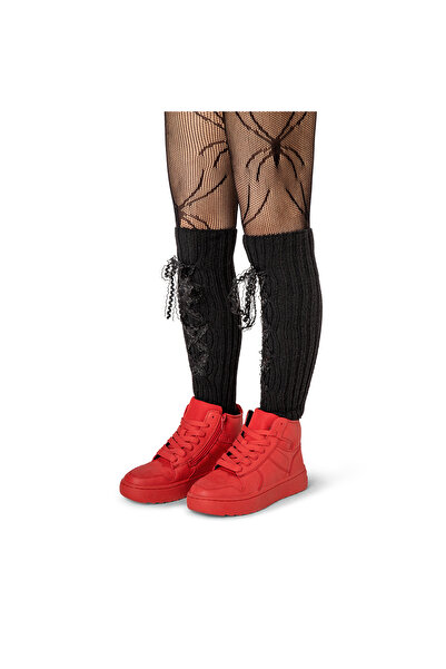 Flying Tiger Copenhagen Gotik Temalı Siyah Tozluk