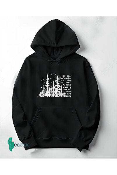 CACTUS COLLECTION cu glugă Swea tricou Hanorac unisex supradimensionat Bumbac...