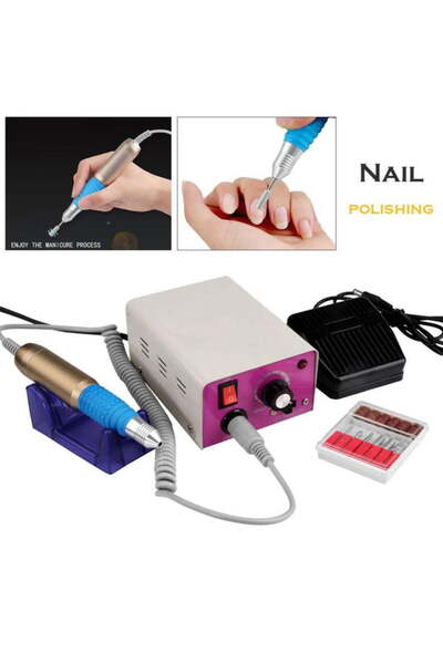 buz Professional nail drill electric file for manicure/pedicure, gel & acrylic, 30000 rpm