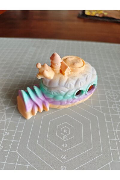 barsdepo Katı Sualtı Kaplumbağa Balık Sığınağı Mağarası 10x6