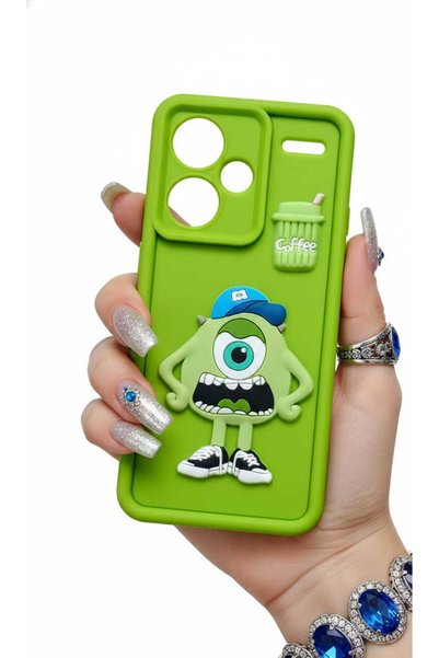 kılıfınbenden Xiaomi Redmi Note 13 Pro Plus Cartoon Case Model