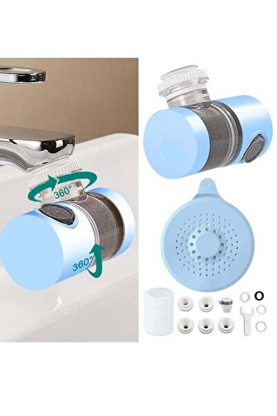 Generic Universal 720° Rotating Sink Water Filter Faucet Removes Chlorine Fluoride Heavy Metals and Hard W