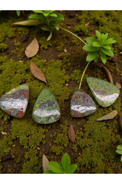 Zodyak Doğal Taş Bloodstone Natural Stone Hood (Ring Stone-Necklace Stone-Bracelet Stone)