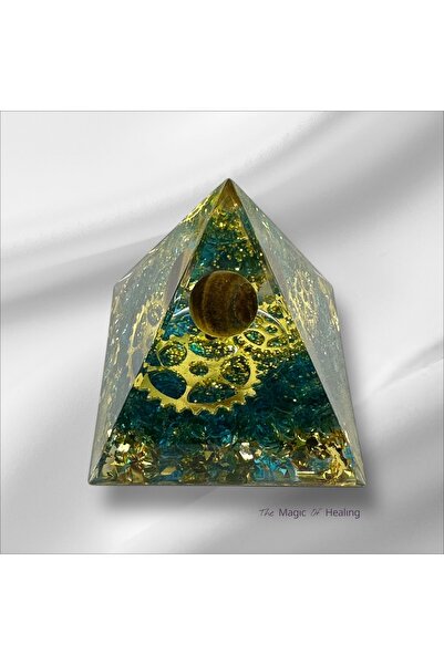 The Magıc of Healıng Doğal Taş Orgon Piramidi Kaplangözü Çark Piramit