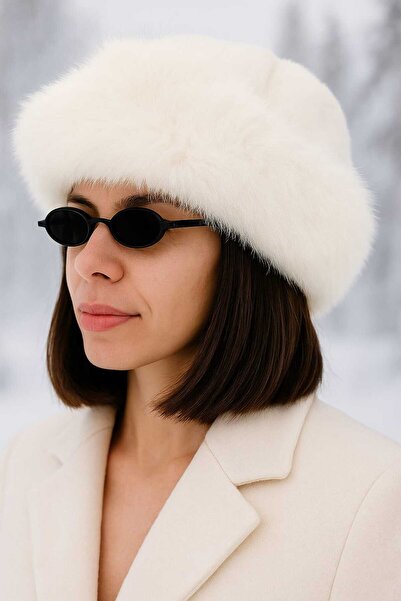 Netodak قبعة كالباك النسائية - عازلة للحرارة في الطقس البارد، مظهر من الفرو ا...