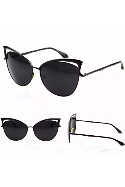 buz Ochelari de soare Cat Eye pentru femei cu lentile negre UV400 – Design elegant și protecție solară