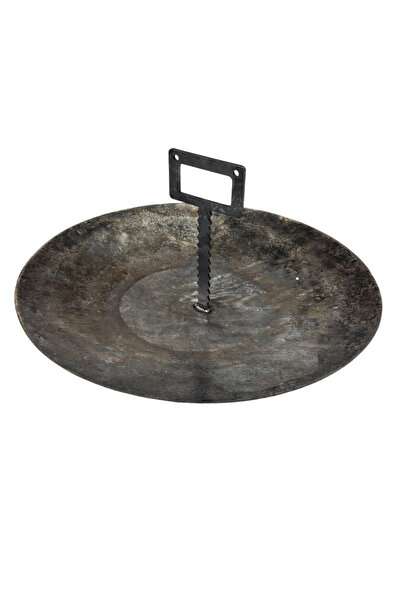 buz Curved / Deep Steel Grill Disc 46 cm with Handle
