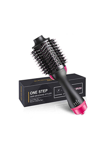 buz Perie electrică de păr 3 în 1 – Uscare, Îndreptare și Coafare, Înveliș Ce...