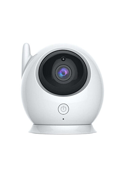 buz Baby monitor with 360° rotation, indoor video monitoring, night vision, two-way audio, wireless, wh