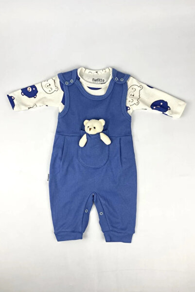 Maxi İdol Teddy Bear Baby Romper - Bodysuit and Jumpsuit – 3-6-9 Months Baby Clothing