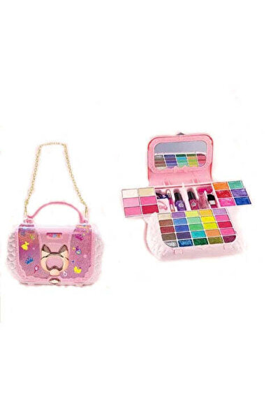buz Kids makeup set (handbag style) with mirror, eyeshadows, nail polish, lip...