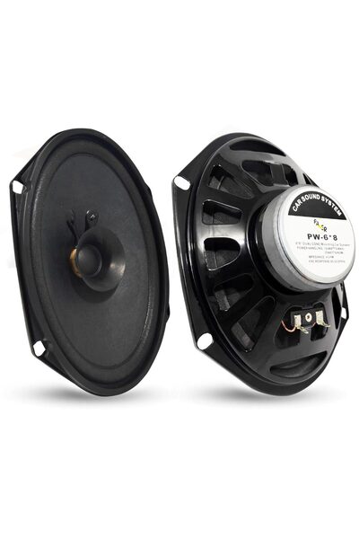 PW-6X8 Oto Hoparlör Oval 6X8 İnç 100 Watt 1 Adet