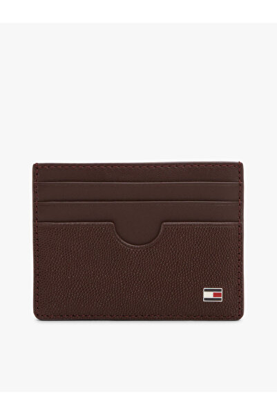 Tommy Hilfiger Th Flag Cc Holder Men's Brown Wallet - Am0Am13517