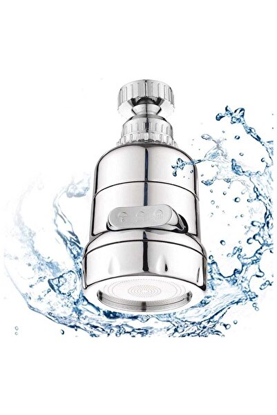 Generic 3 Mode Adjustable Kitchen Faucet Sprayer with Water Filter Attachment for Efficient Cleaning and Pu