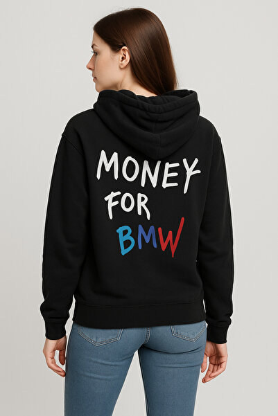 HMO Store Unisex BMW Logolu Spor Şık Hoodie – Rahat ve Tarz