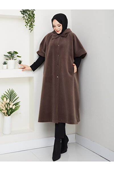 Rüyam Moda Poncho Feathered Stamp