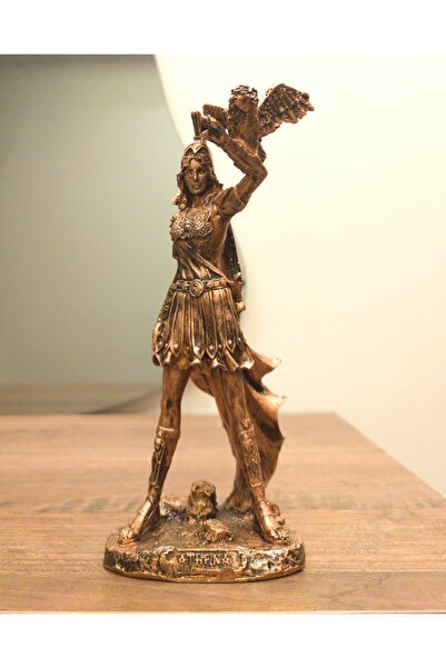 Antioch Art And Design Tasarım Athena Biblo Mitolojik Athena Heykel Ev Dekor Dekoratif Hediyelik