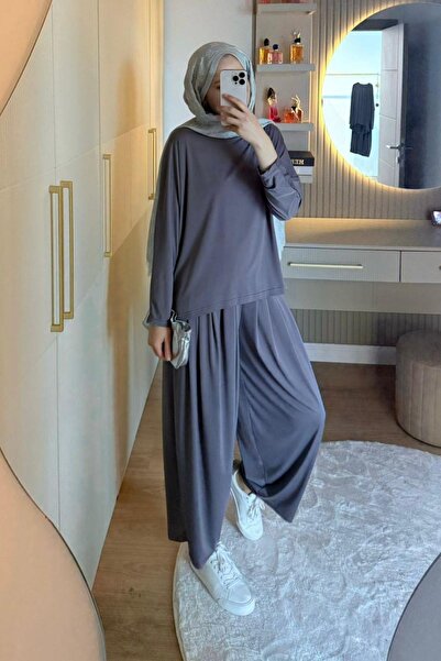 Hazamoda روزا ساندي تيلت سوت مينك