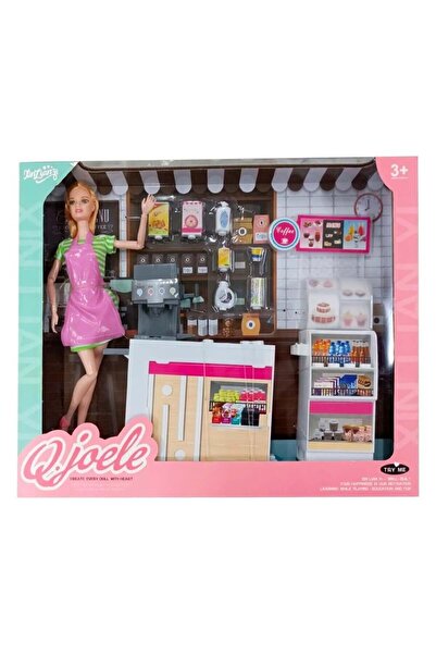 CanEm دمية مع إكسسوارات في صندوق