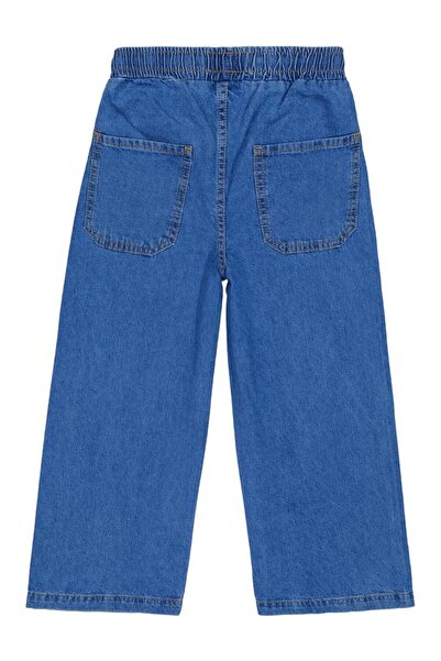Civil Girls Elastic Waist Pants for Ages 4-9 - Blue7-8 Years