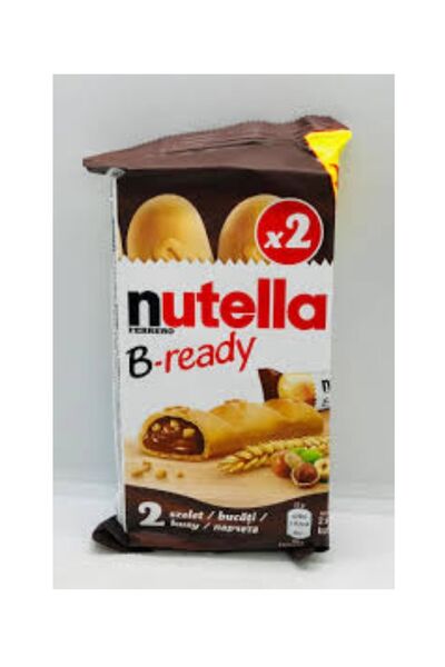 Nutella B-Ready Fındık Kremalı Gevrek Gofret (2’li Paket - 44g)