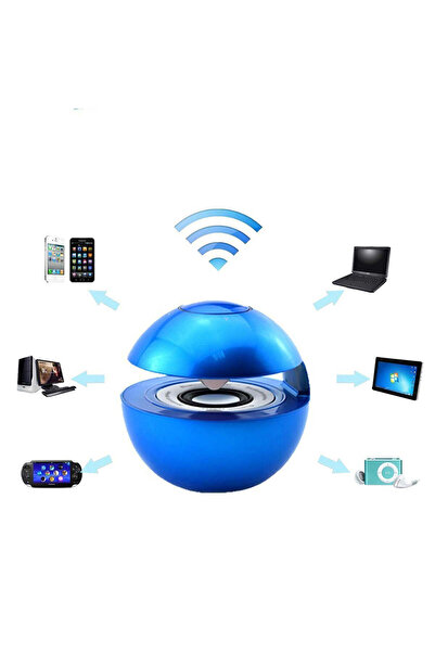 buz Portable Bluetooth Speaker 3W, 400mAh, Blue