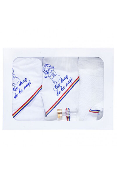 OEM Set botez tradițional format din 6 piese, personalizat „Cu dragoste de la...