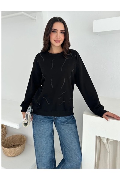 Rouge سترة رياضية مطرزة بثلاثة خيوط