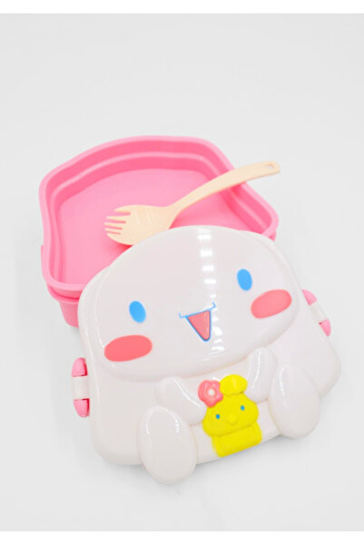 synshop Cinnamoroll Okul Beslenme Kabı Kutu Çatal Kaşık