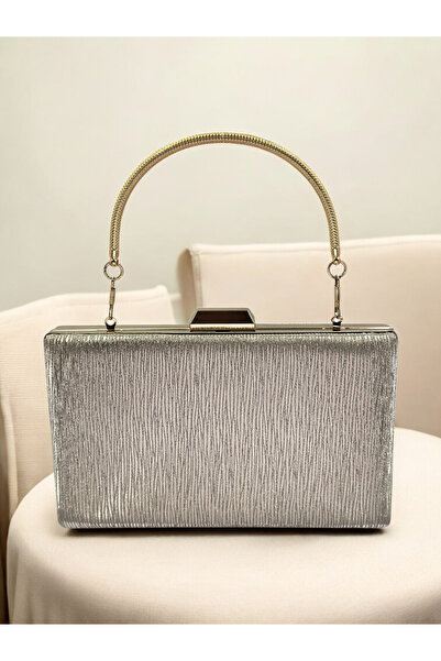 Biçanta Geantă de seară cu model cu dungi laser auriu, portofoliu pentru nunta de noapte, nuntă, logodnă, absolvire