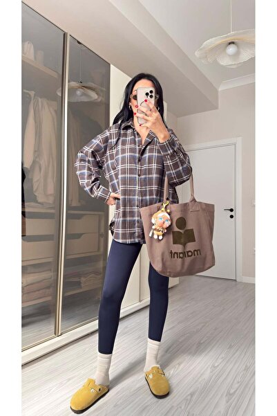 Mila Ekose Desenli Gömlek