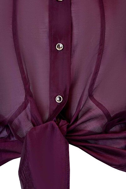 UTOPIAN Yarasa Kol Regular Bluz