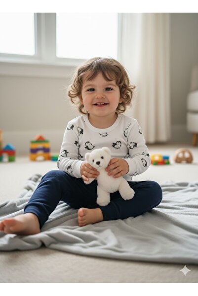 Şimo Butik ملابس داخلية للأطفال البنات والأولاد بأكمام طويلة مصنوعة من القطن ...
