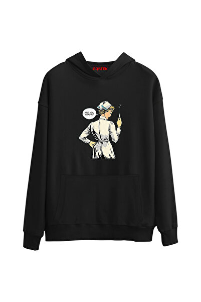 Açık Garaj Σχέδιο Injection Alert 3 Thread Ş επένδυση fleece K με κουκούλα Unisex, Γυναικεία, Ανδρική κουκούλα