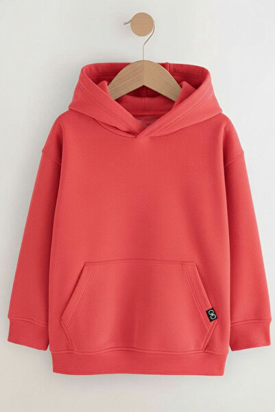 Colorinas Basic Hooded Thick 3 Thread Non-Shardon Sweatshirt