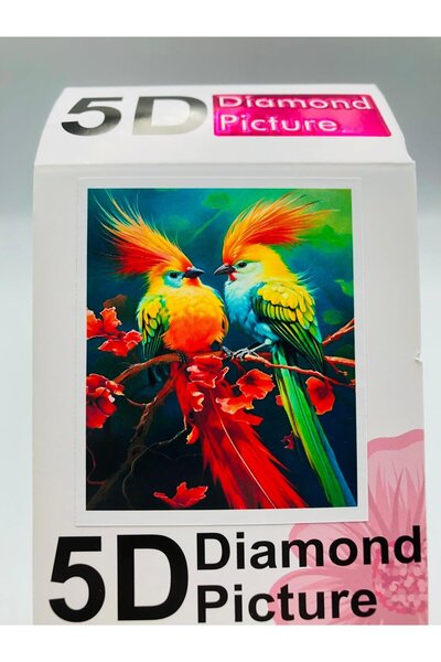 DUCK HOBY 65x50 Boncuklu Taş İşleme Mozaik Elmas Goblen Tablo Resim Boncuk Puzzle Dıamond Paıntıng Hı Stone