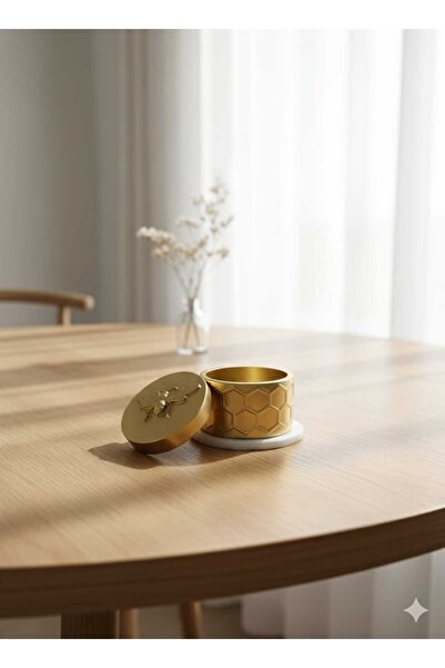 rakaymu صندوق خلية النحل البسيط - ديكور طاولة مع غطاء على شكل نحلة