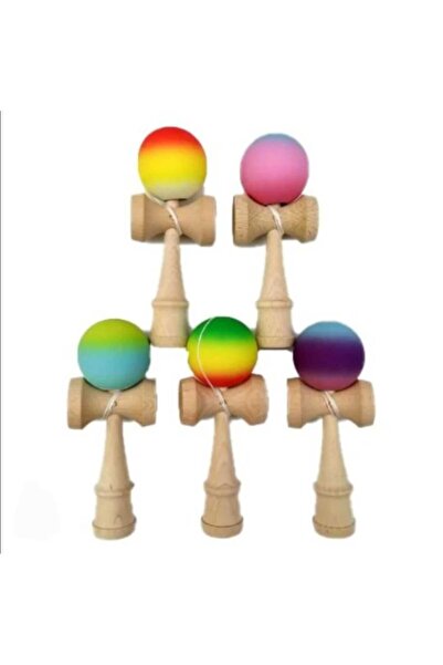 victiny Ξύλινο κεντάμα με επικάλυψη σιλικόνης, ουράνιο τόξο, Αντιολισθητικό ε...